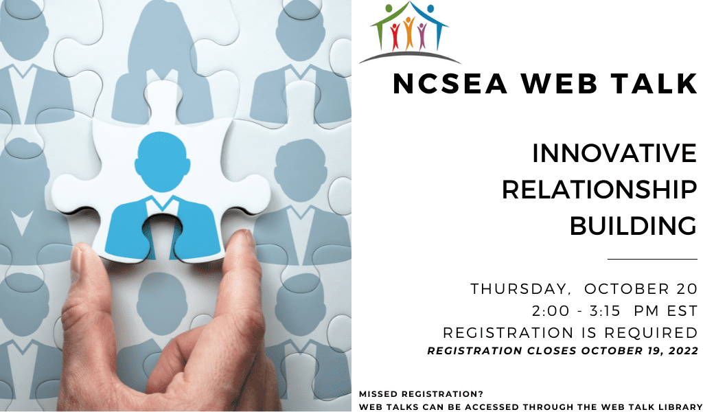 NCSEA Web Talk: Innovative Relationship Building